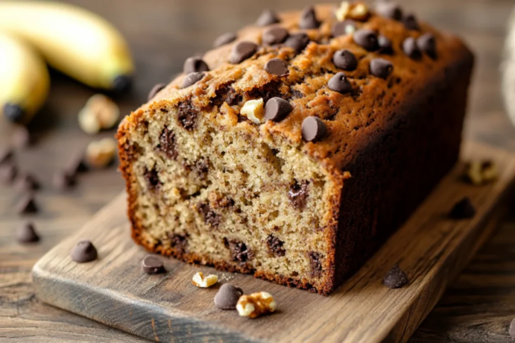 Is banana bread high in fat?