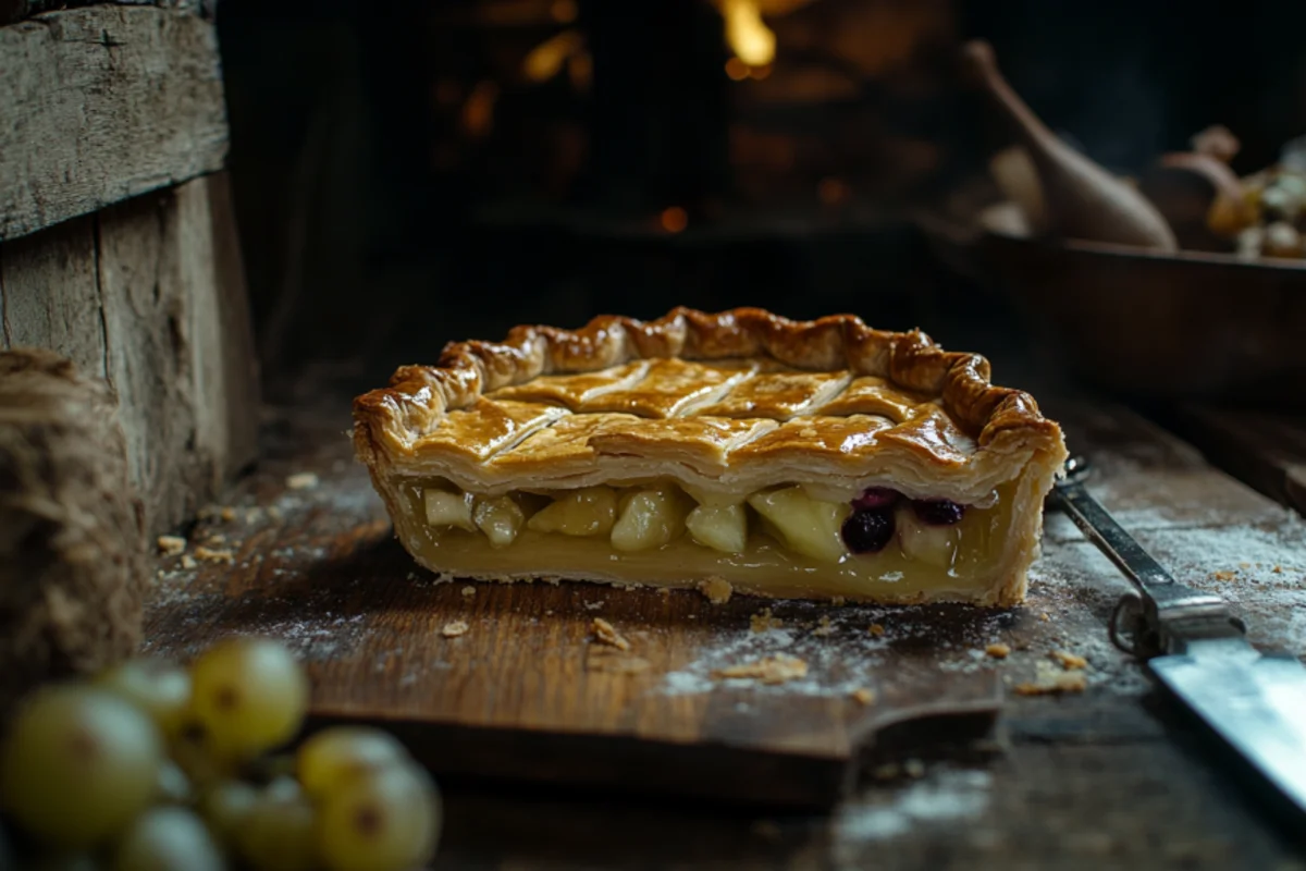 What does gooseberry pie taste like?