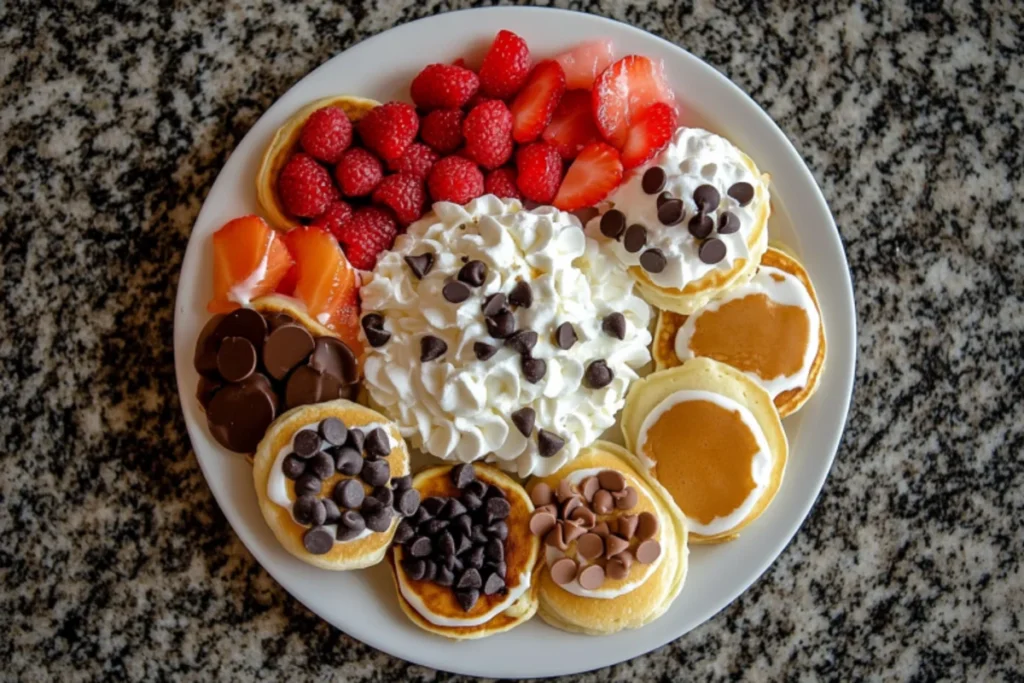  What are the small pancakes called