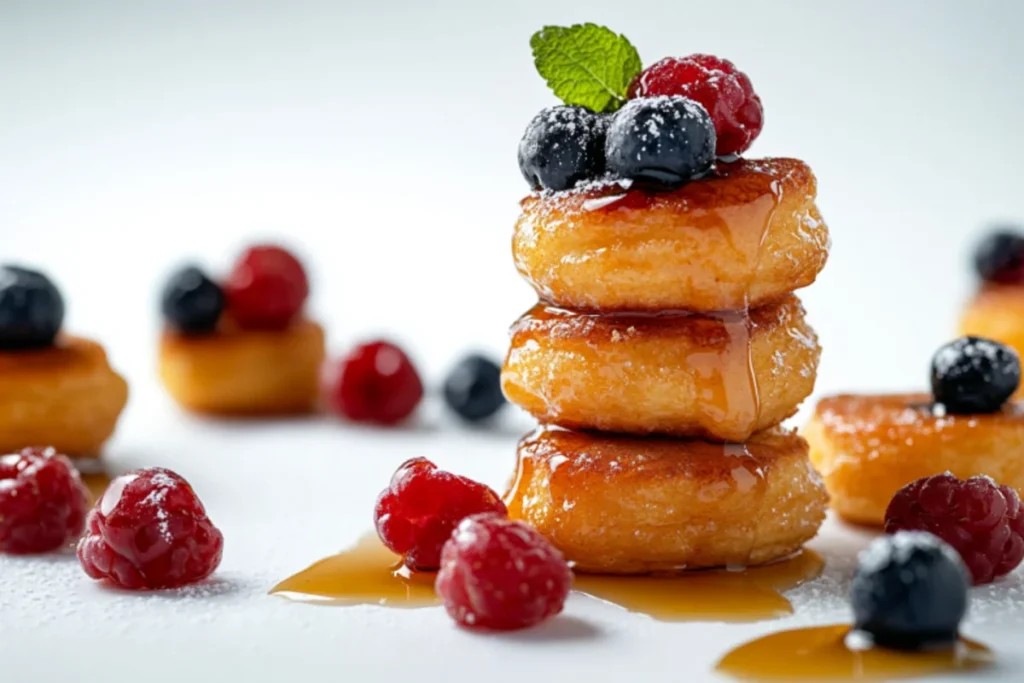 How long do you cook mini pancakes for?
