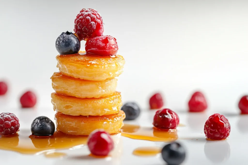 How long do you cook mini pancakes for?