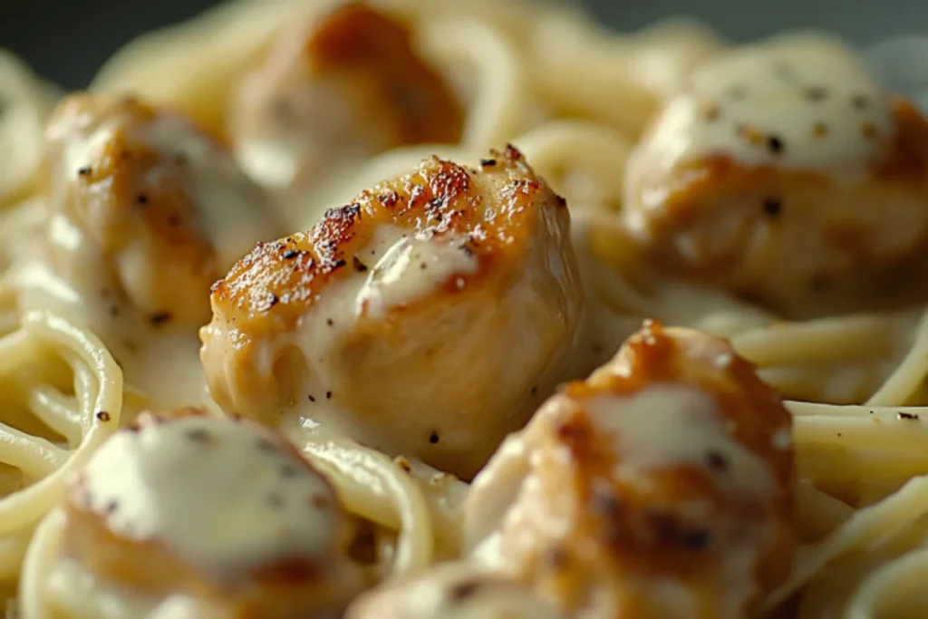 Garlic Parmesan Chicken Pasta