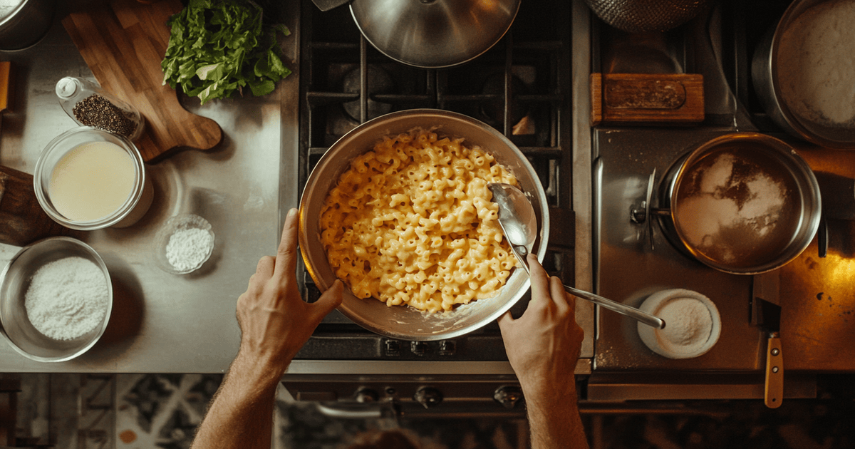 What is in Gordon Ramsay mac and cheese?