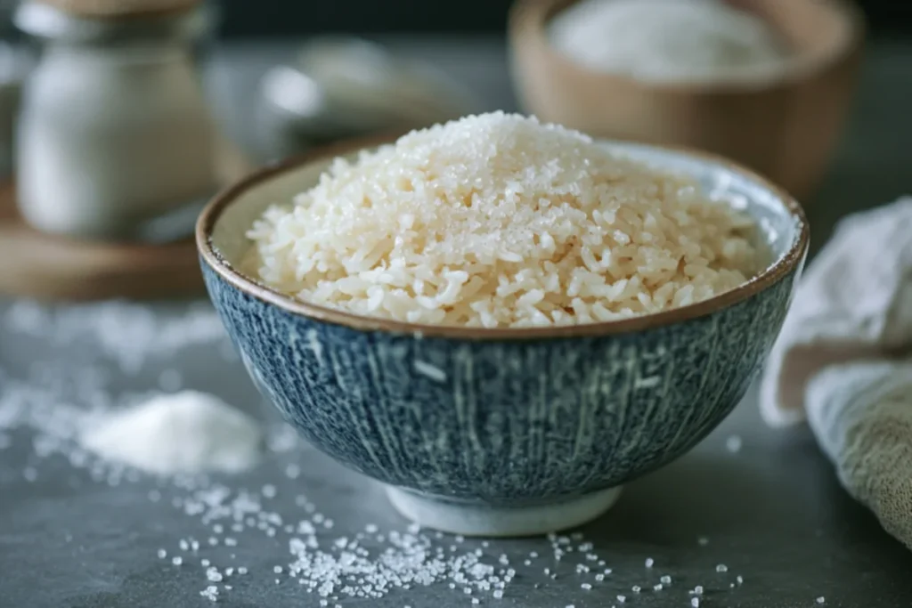 Can I add sugar to rice?
