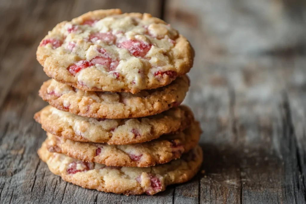 strawberry crunch cookies