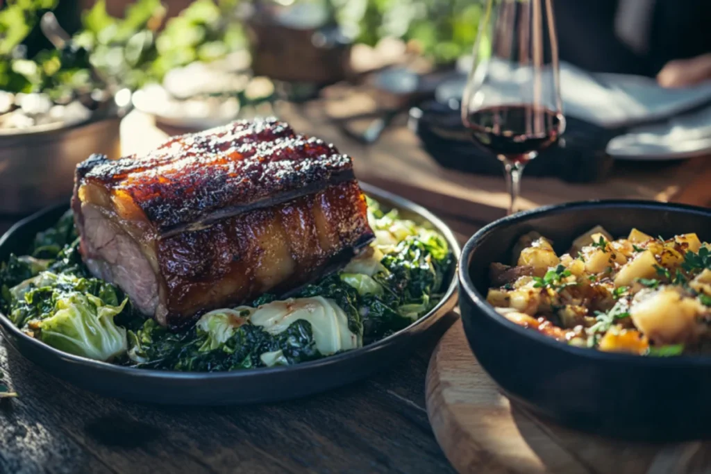 What meat is best for cabbage?