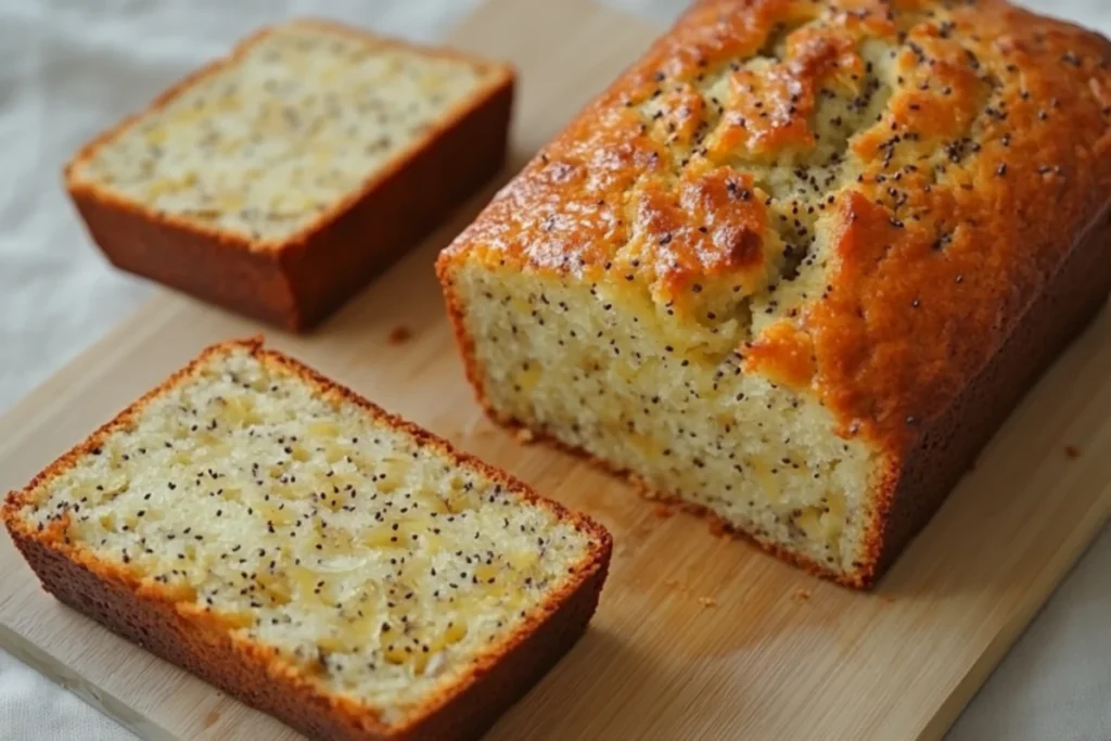 3 ingredient banana bread
