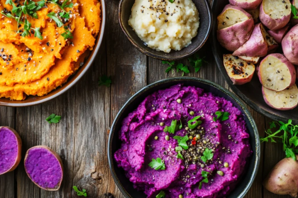 How do you eat purple sweet potatoes?