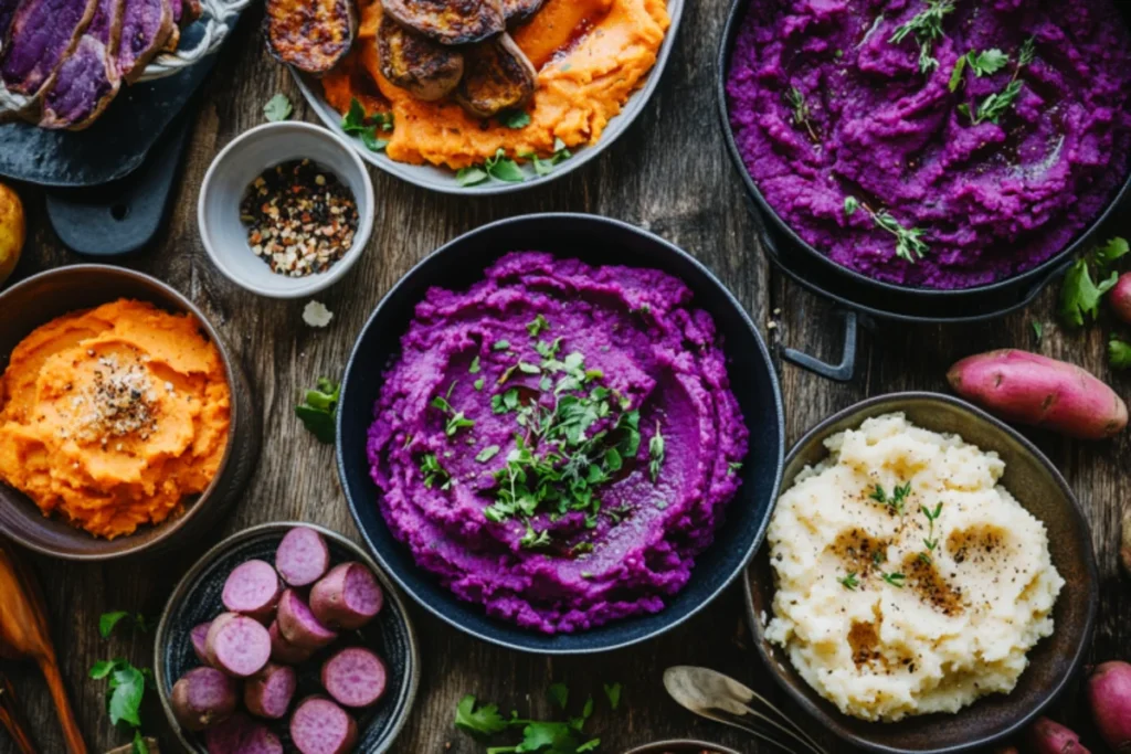 How do you eat purple sweet potatoes?