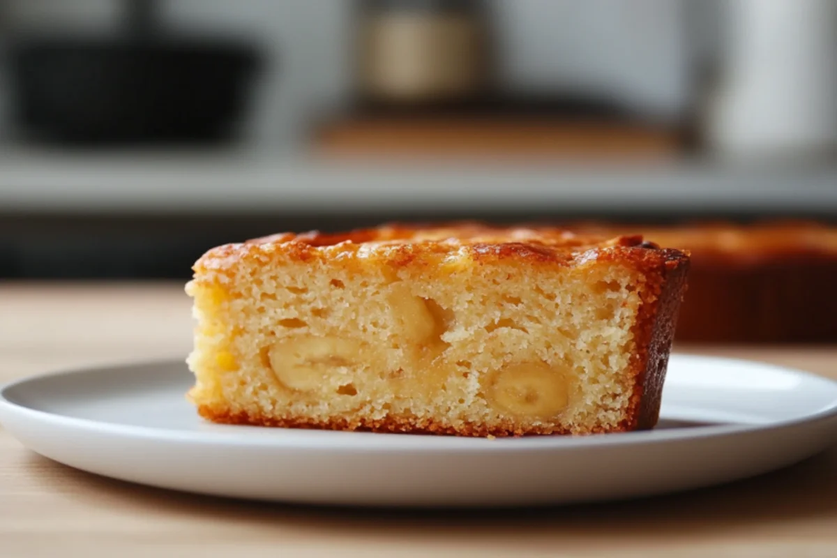 3 ingredient banana bread