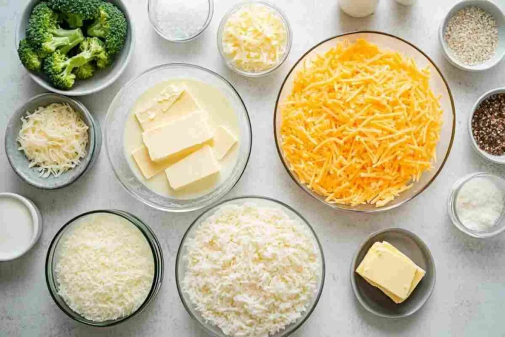 cheesy rice recipe