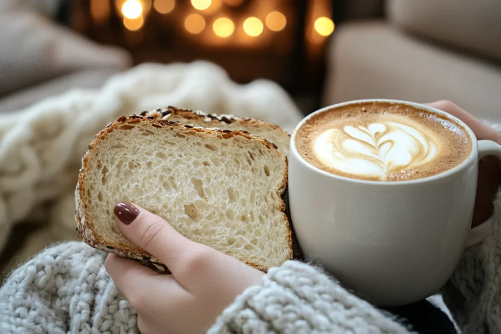 Is bread with coffee good?