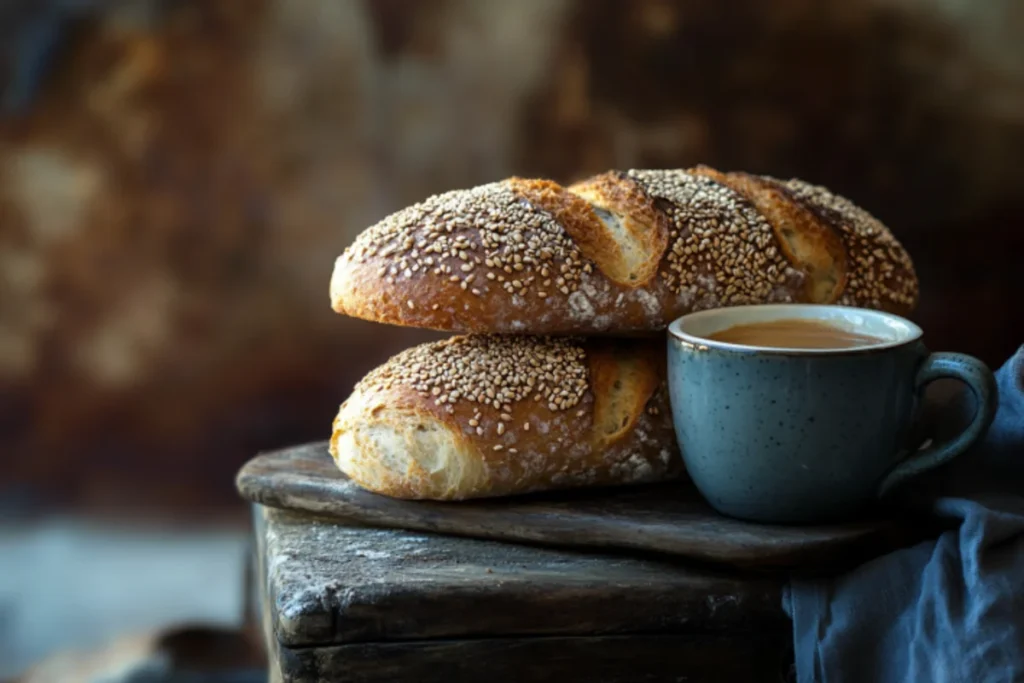 bread and coffee