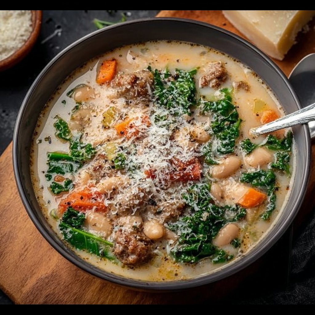 Italian Sausage and White Bean Soup
