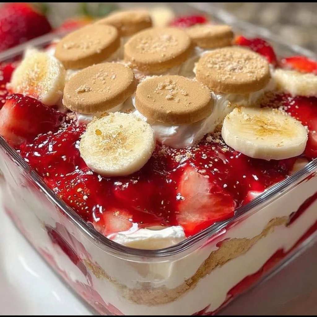 Strawberry Banana Pudding Dream