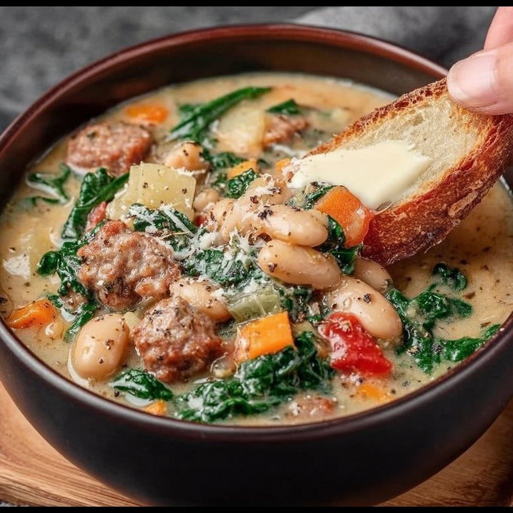 Italian Sausage and White Bean Soup