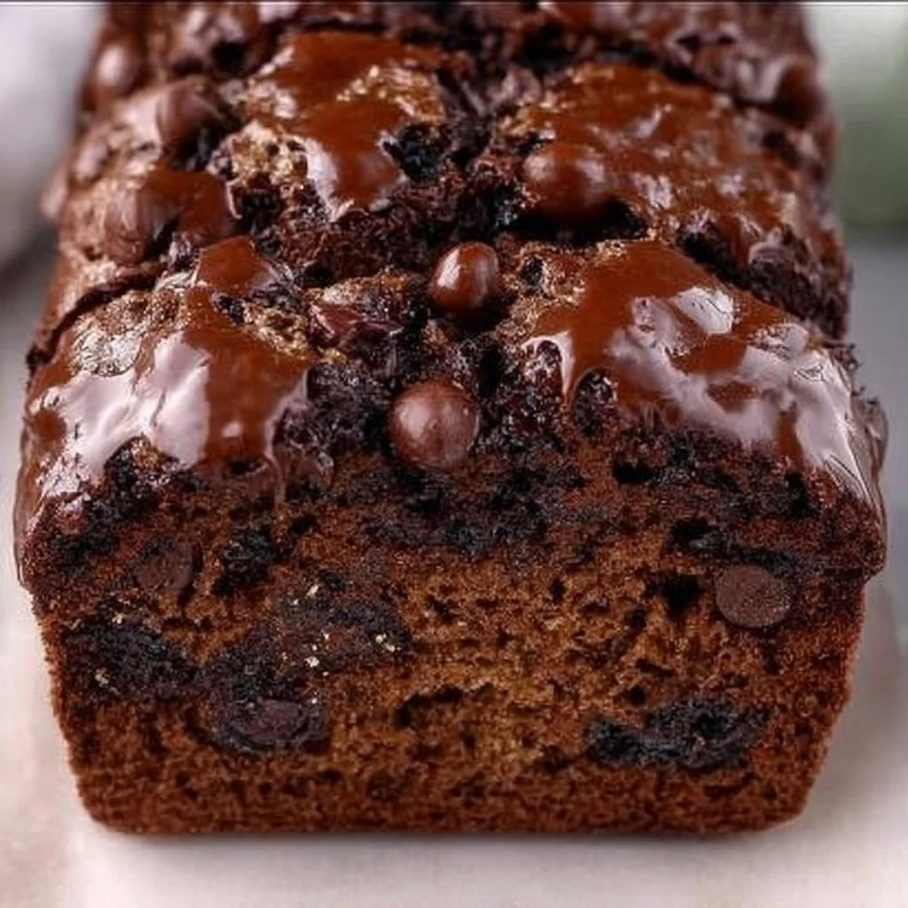 High-Protein Chocolate Banana Bread