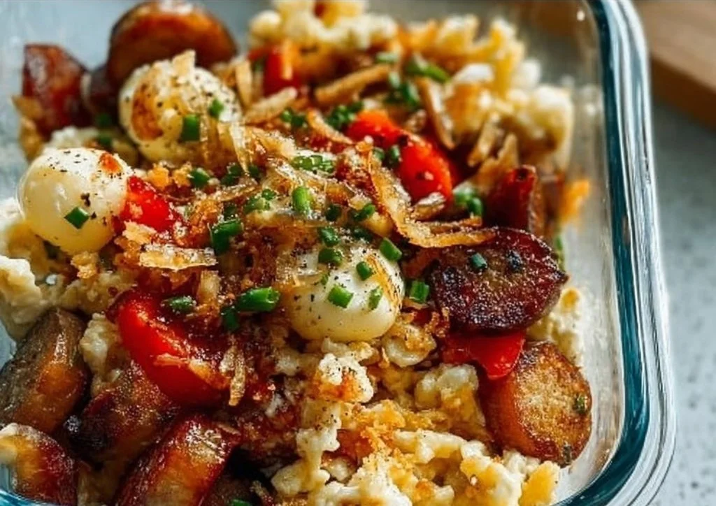 Healthy meal prep breakfast bowls with grains, fruits, and proteins for easy mornings