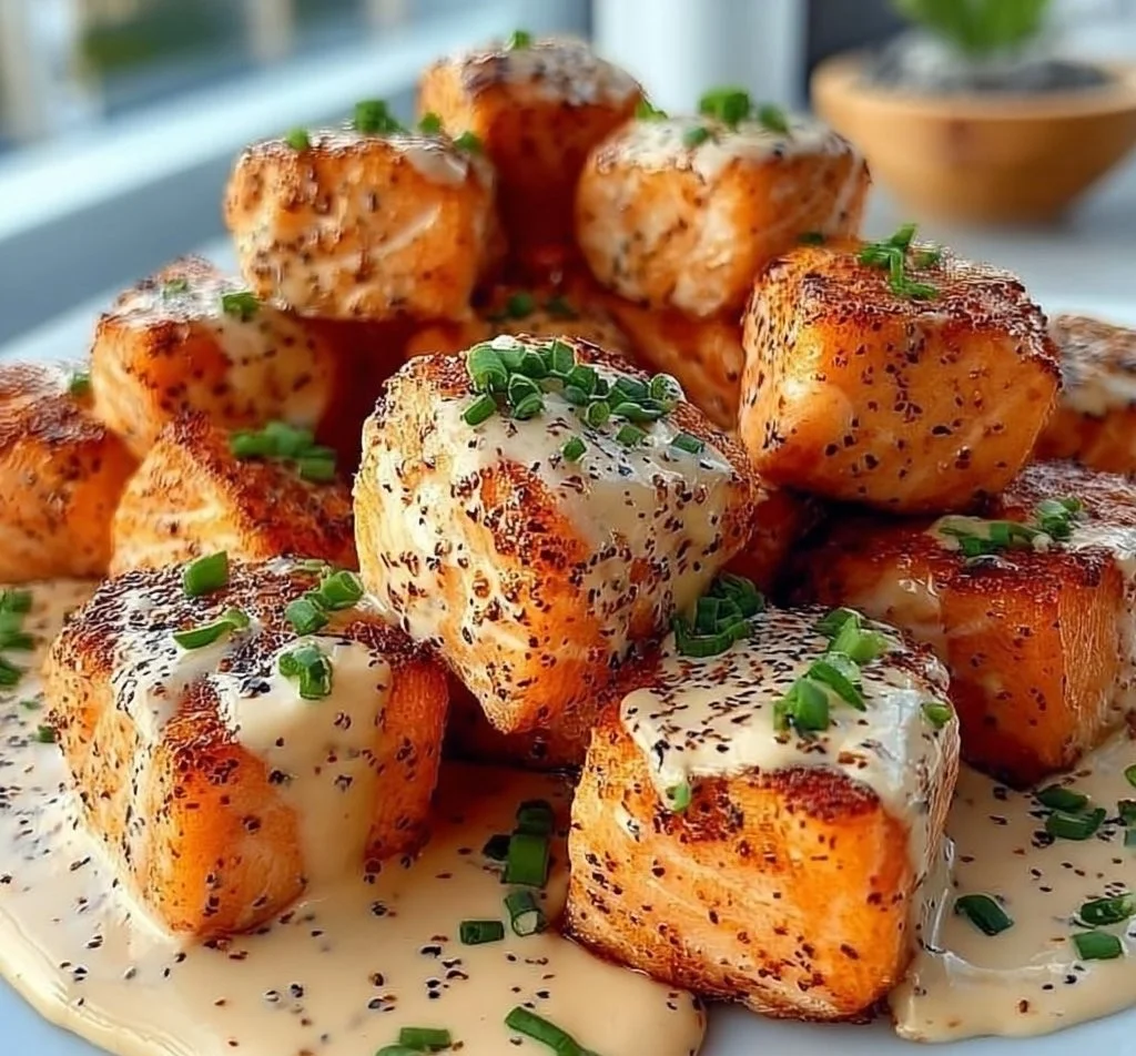 Bang Bang Salmon Bites