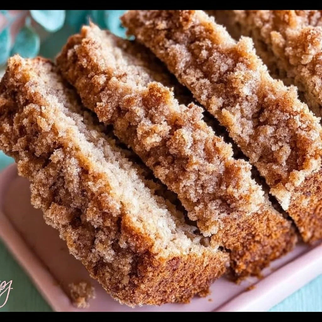 Coffee Cake Banana Bread