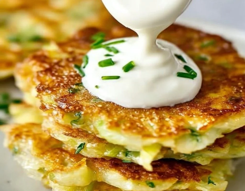 Crispy Cabbage Fritters