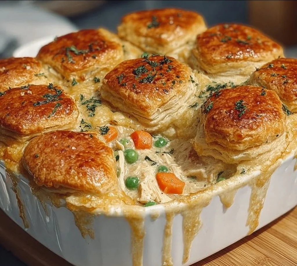 Easy Homemade Chicken Pot Pie Casserole