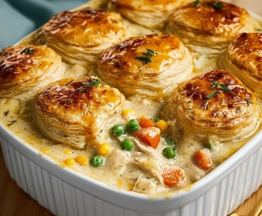 Easy Homemade Chicken Pot Pie Casserole