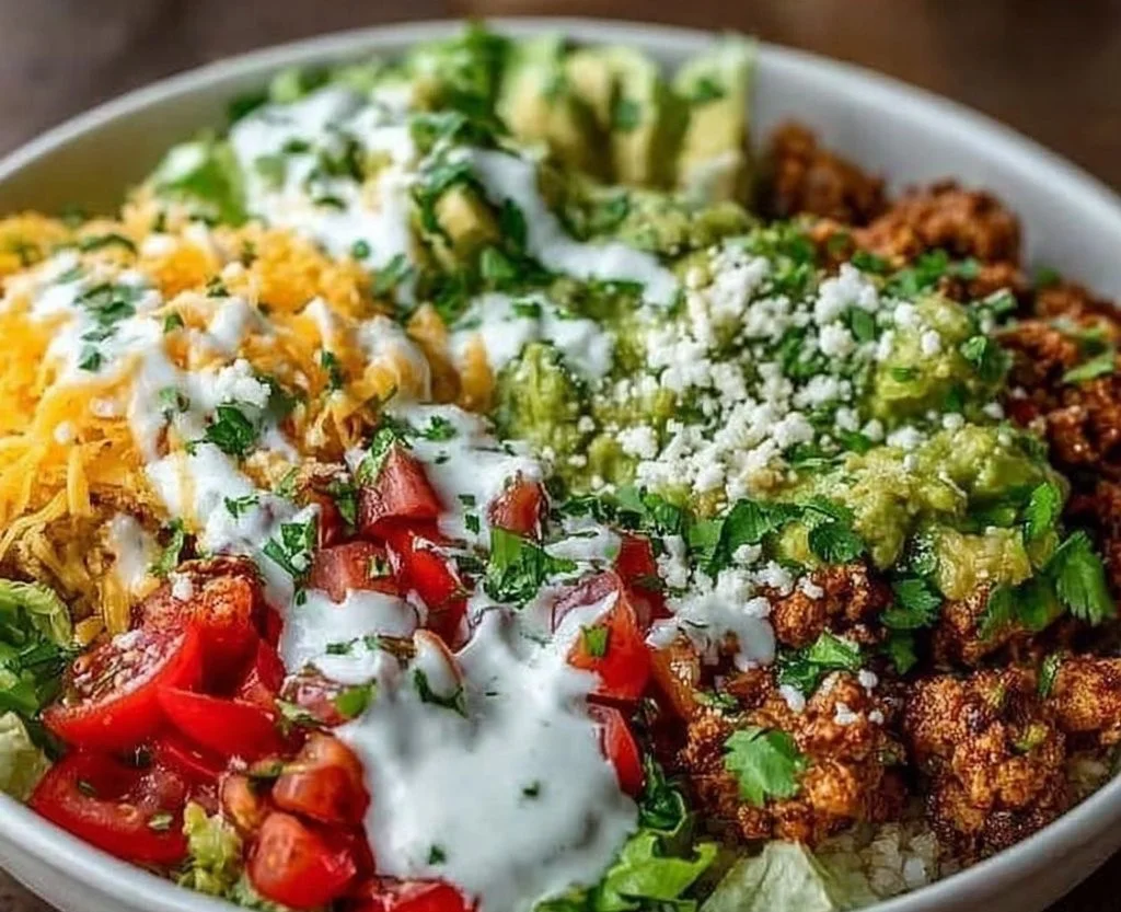 Protein-Packed Low Carb Burrito Bowl