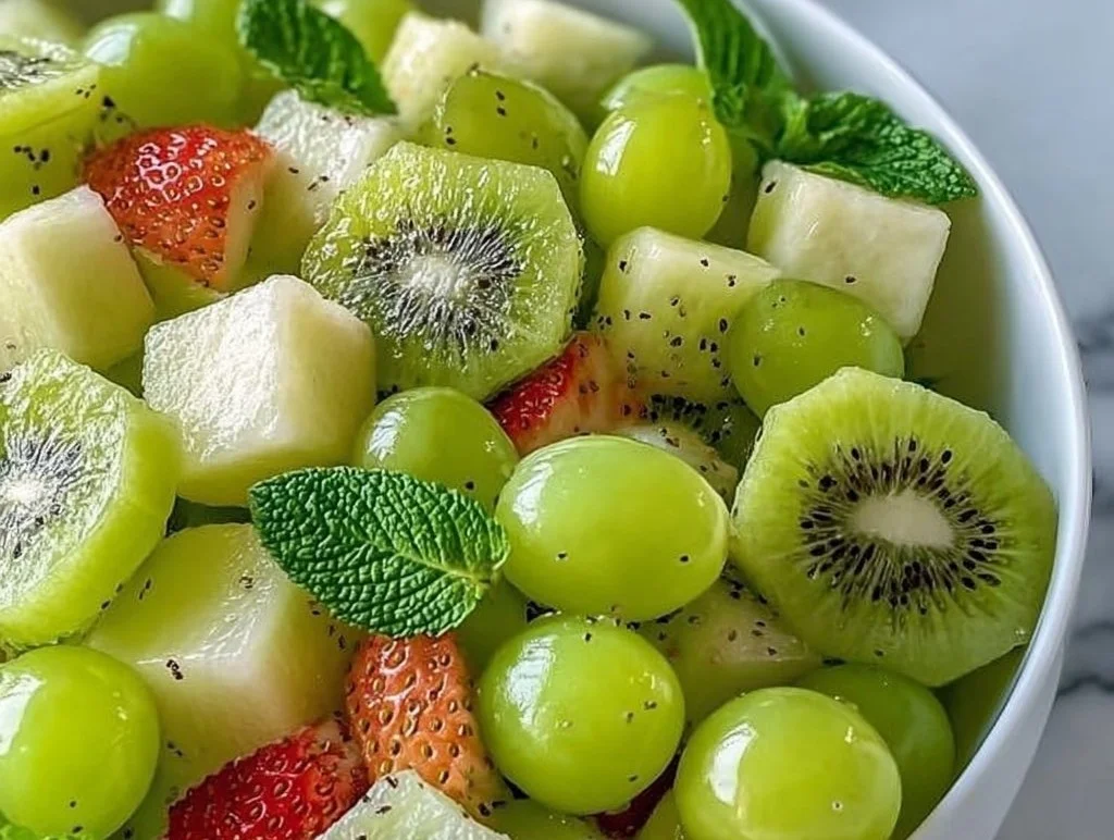 St. Patrick’s Day Green Fruit Salad