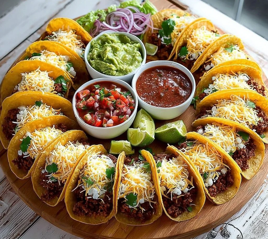 Ultimate Taco Dinner Board with Appetizer Recipes Everyone Will Love