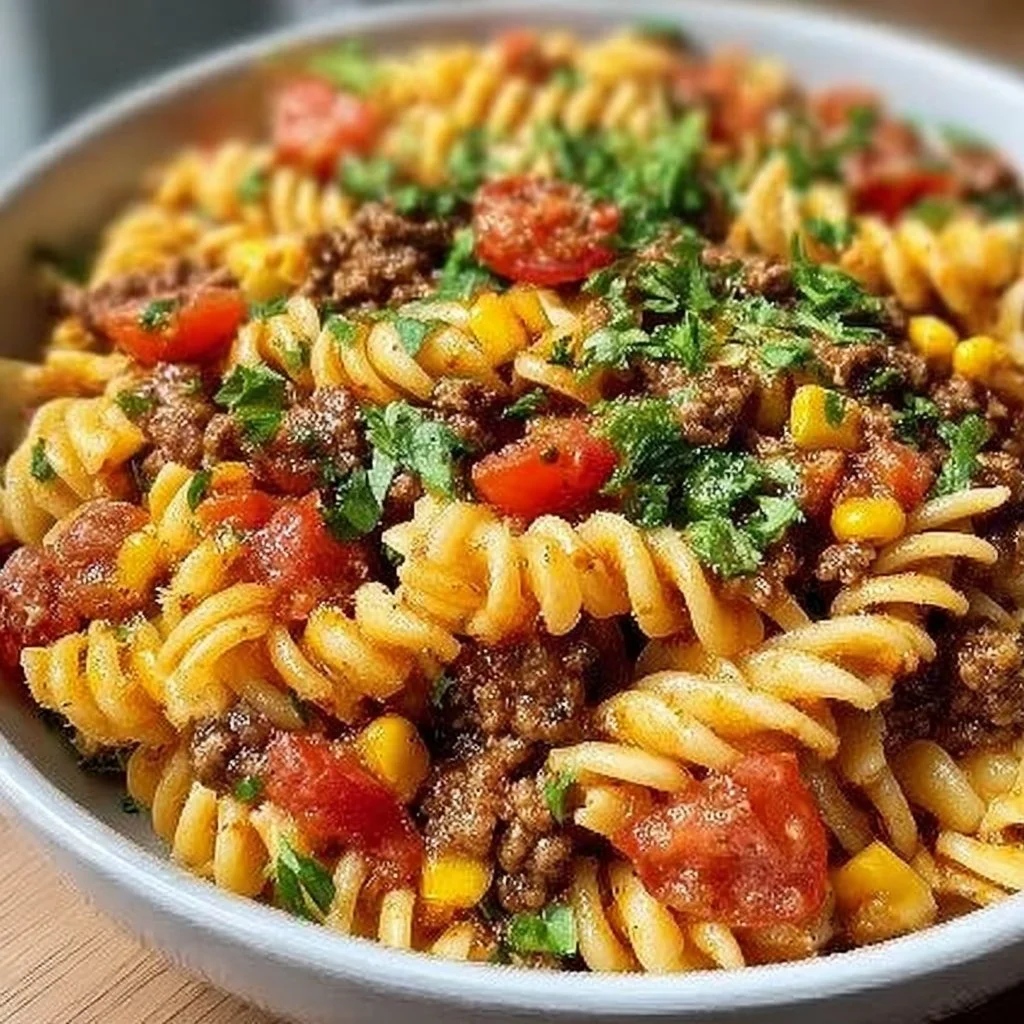 30-Minute Taco Pasta Salad