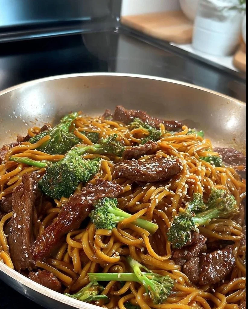 Beef and Broccoli Lo Mein