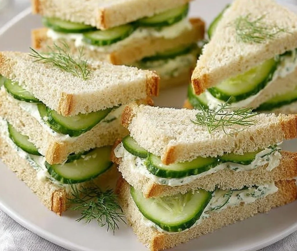 Classic Cucumber Sandwiches