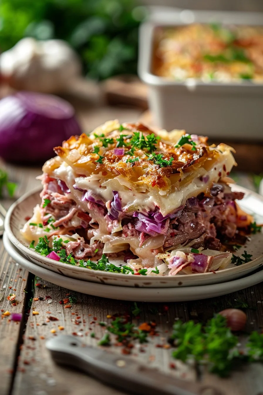 Corned Beef and Cabbage Casserole