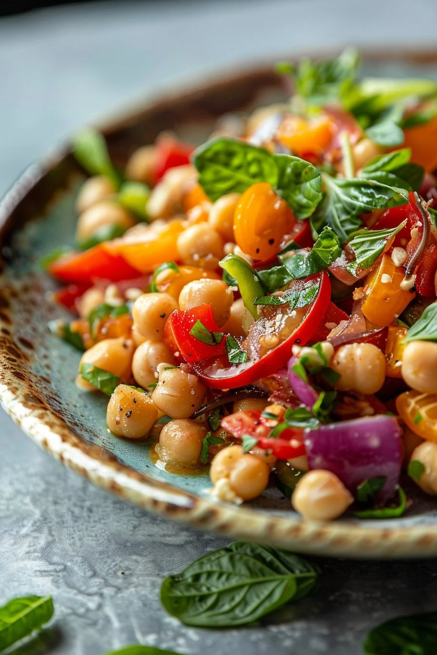 Crunchy Thai Chickpea Salad