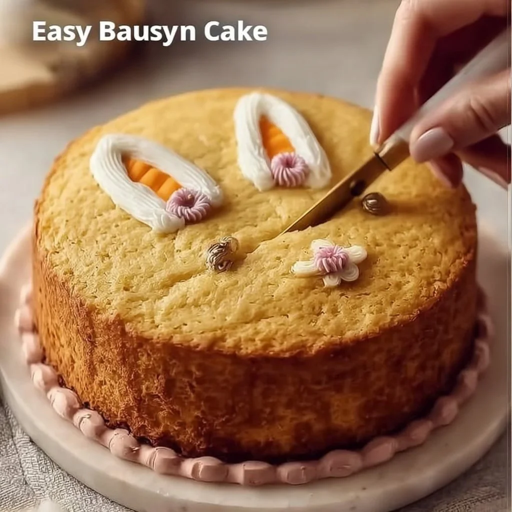 Easy Easter Bunny Cake
