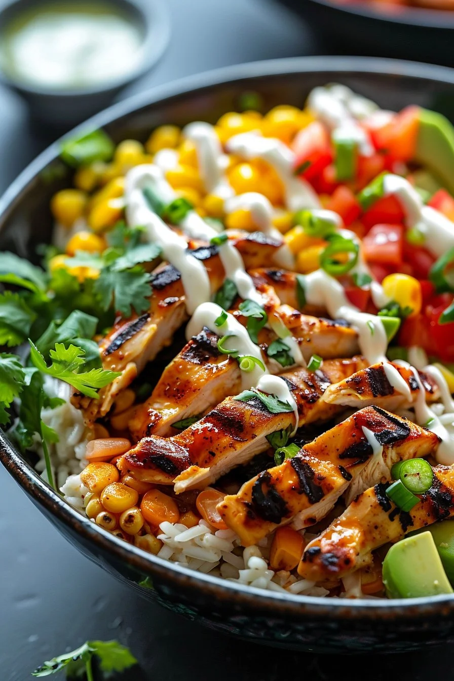 Easy Street Corn Chicken Bowl
