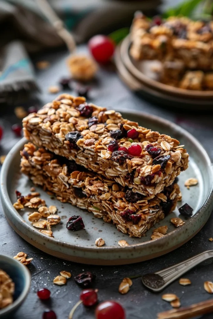 Nutritious and delicious healthy granola bars for convenient snacking