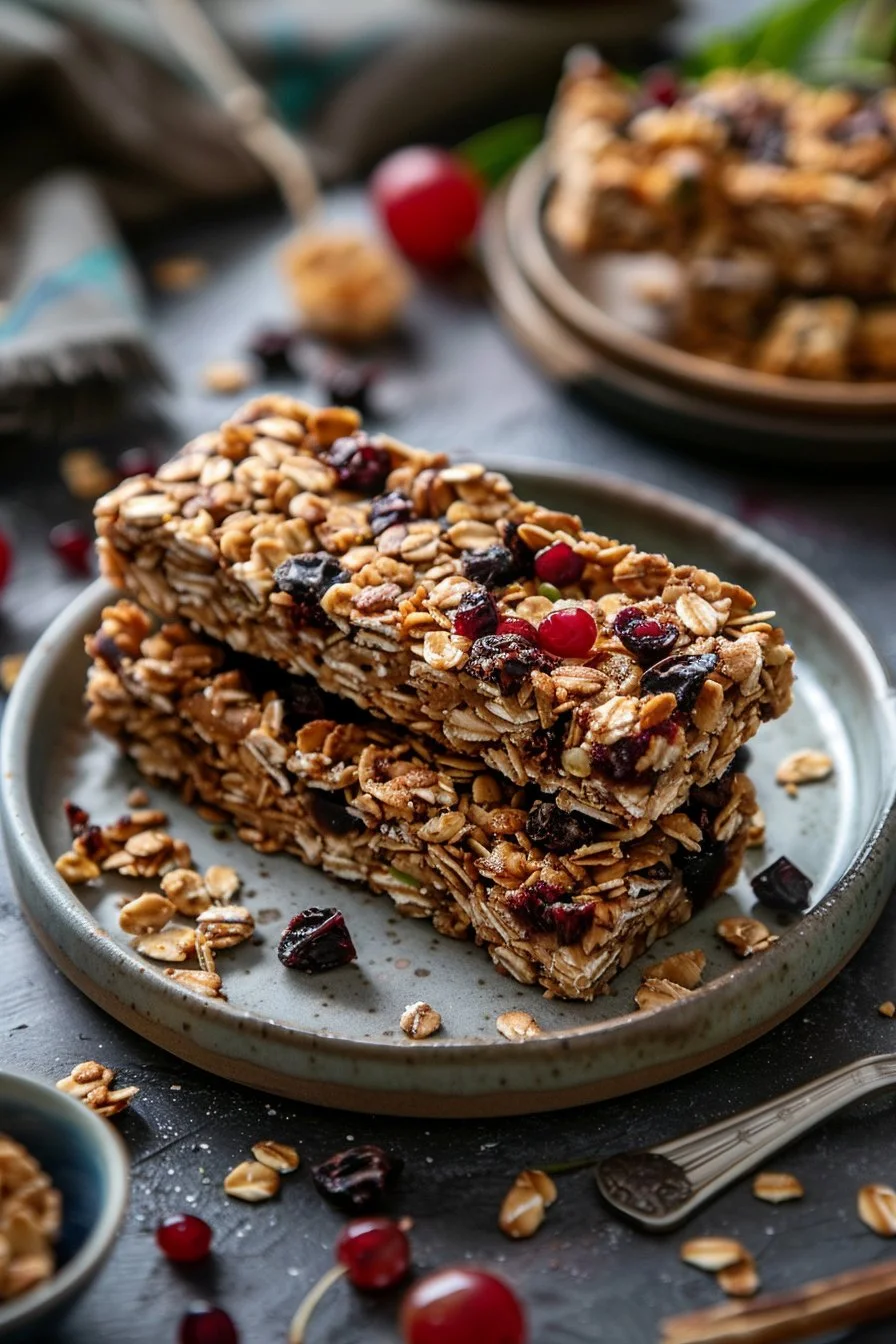 Nutritious and delicious healthy granola bars for convenient snacking