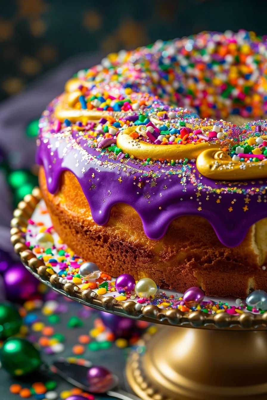 Mardi Gras King Cake