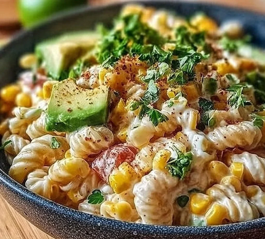 Mexican Street Corn Pasta Salad