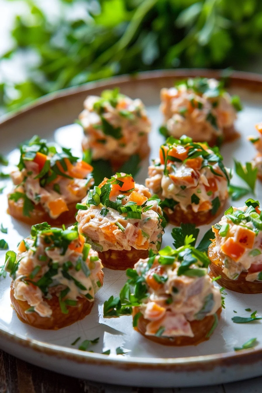 Spicy Tuna Salad Bites
