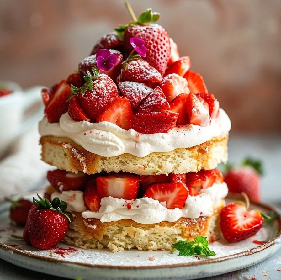 Unforgettable Strawberry Shortcake Cake in 5 Simple Steps